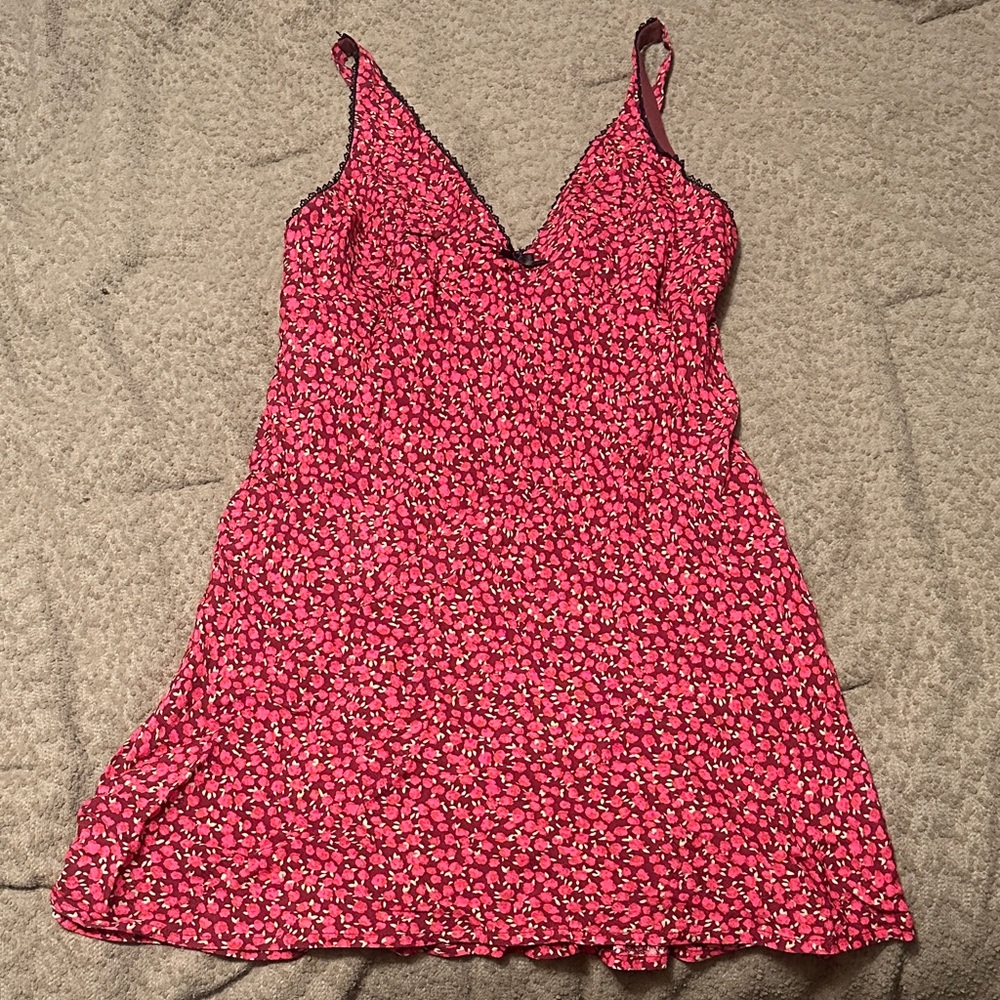Wild Fable Pink Floral Mini Dress